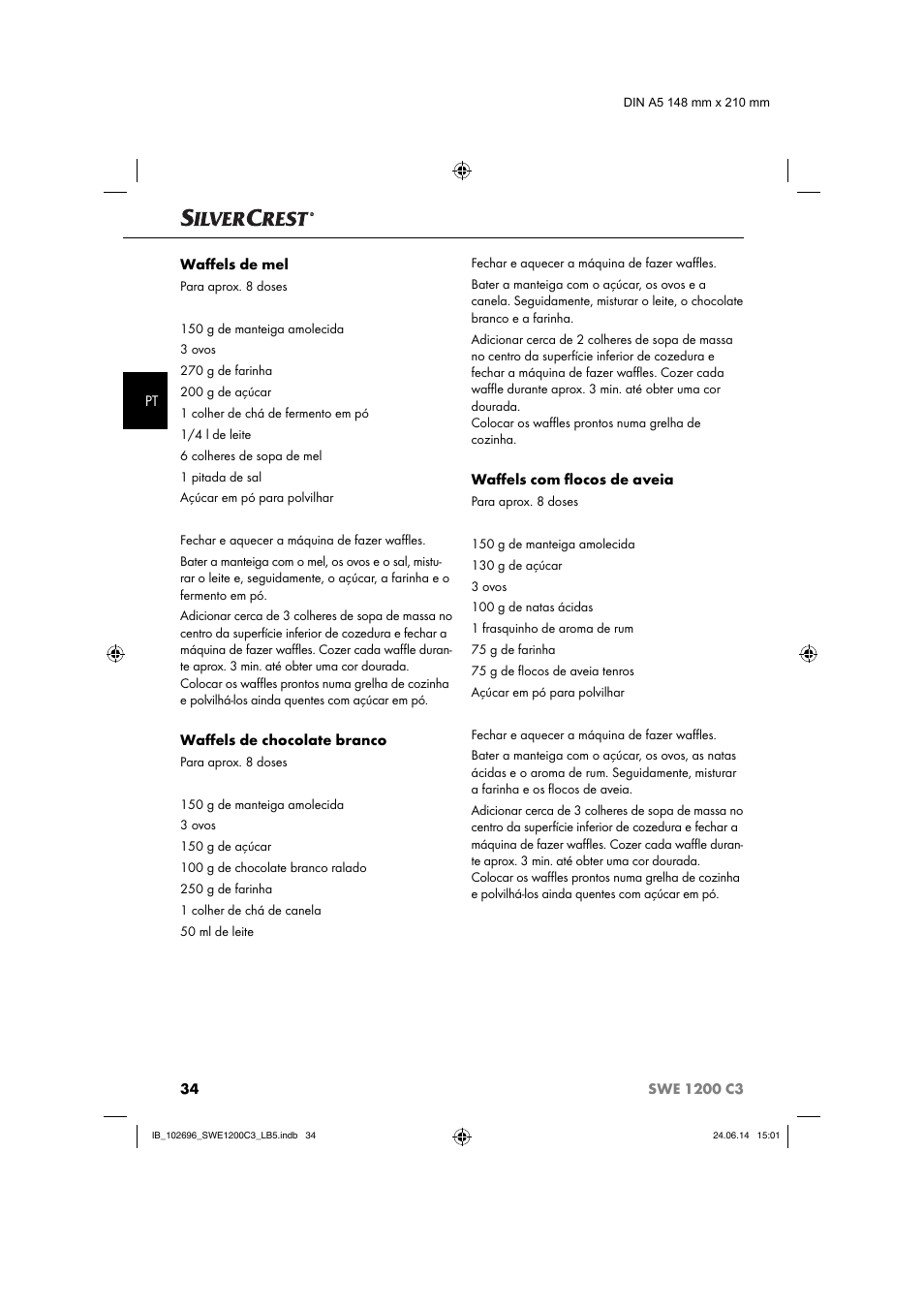 Silvercrest SWE 1200 C3 User Manual | Page 37 / 64