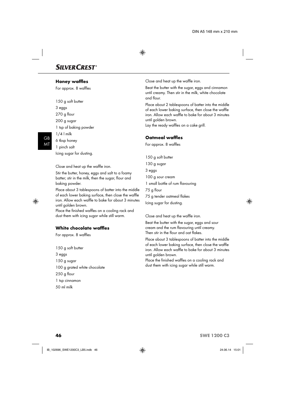Silvercrest SWE 1200 C3 User Manual | Page 49 / 64