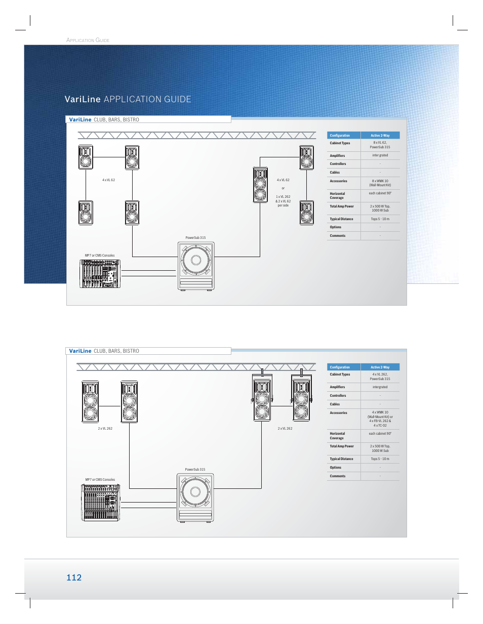 Variline application guide | Dynacord Speaker User Manual | Page 112 / 120