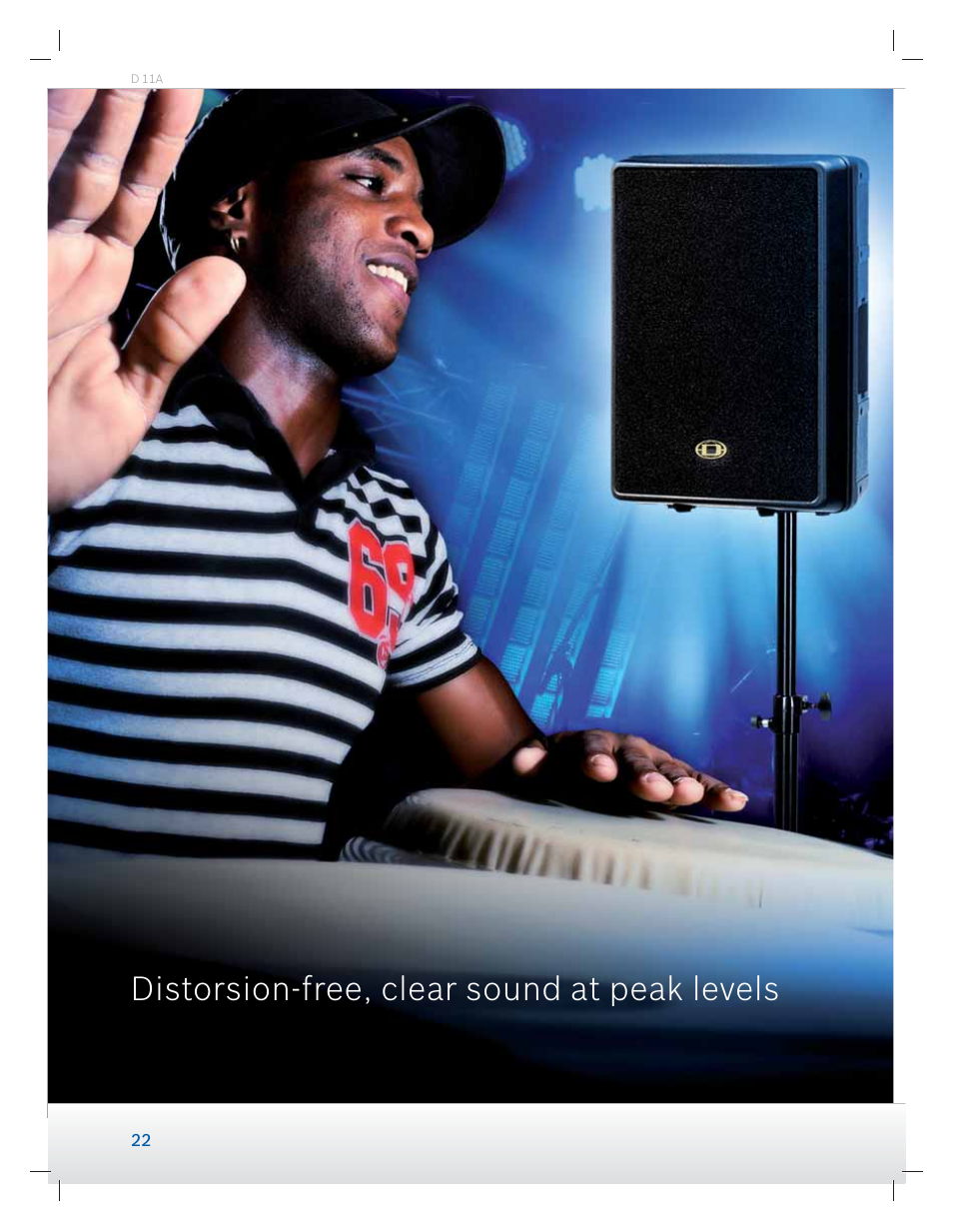 Distorsion-free, clear sound at peak levels | Dynacord Speaker User Manual | Page 22 / 120