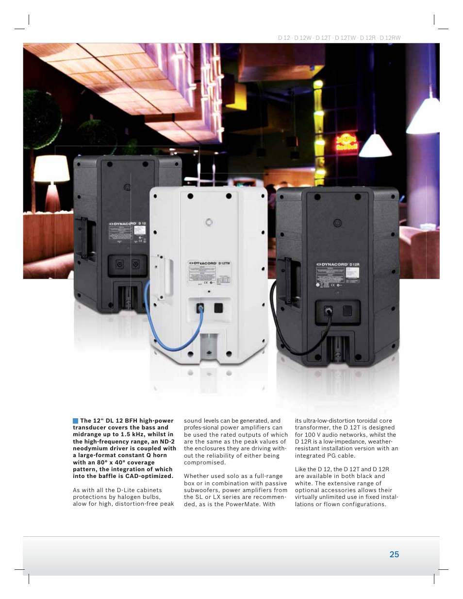 Dynacord Speaker User Manual | Page 25 / 120