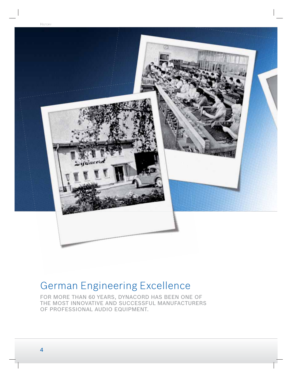 German engineering excellence | Dynacord Speaker User Manual | Page 4 / 120