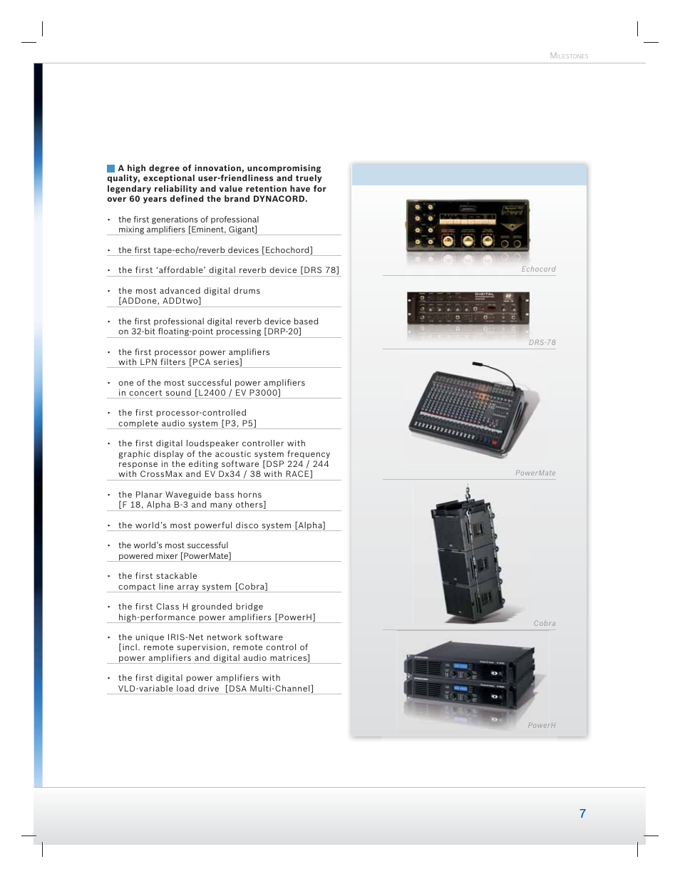 Dynacord Speaker User Manual | Page 7 / 120