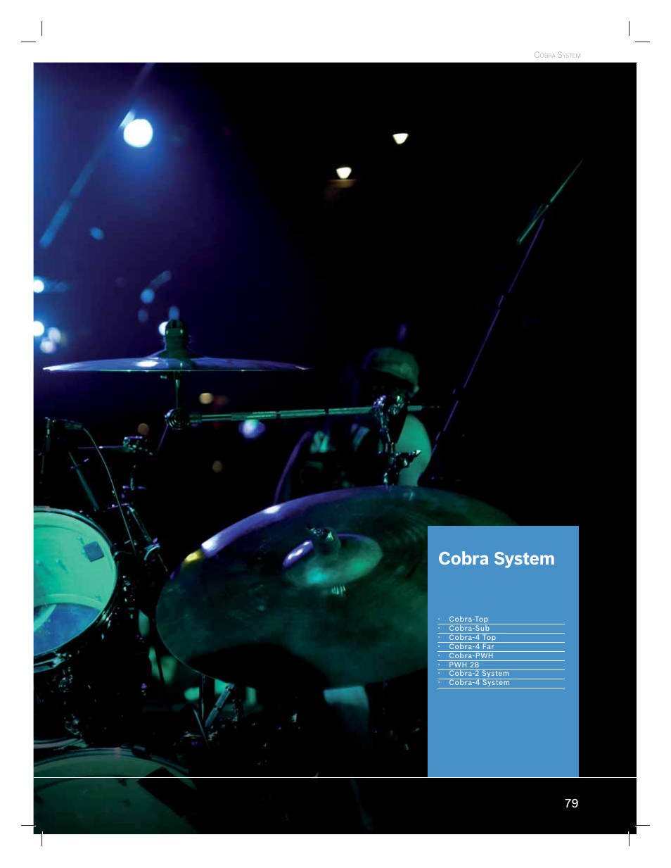 Cobra system | Dynacord Speaker User Manual | Page 79 / 120