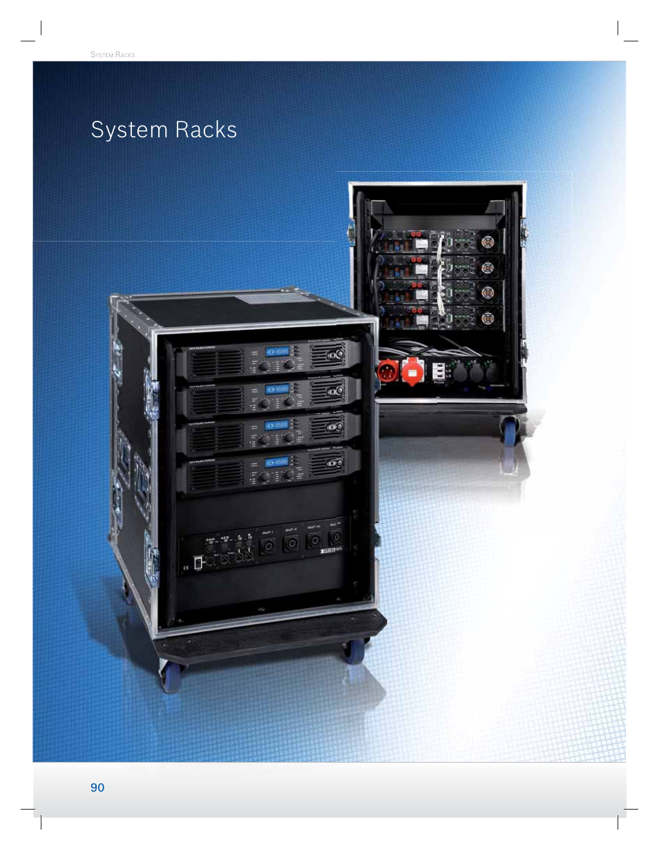 System racks | Dynacord Speaker User Manual | Page 90 / 120