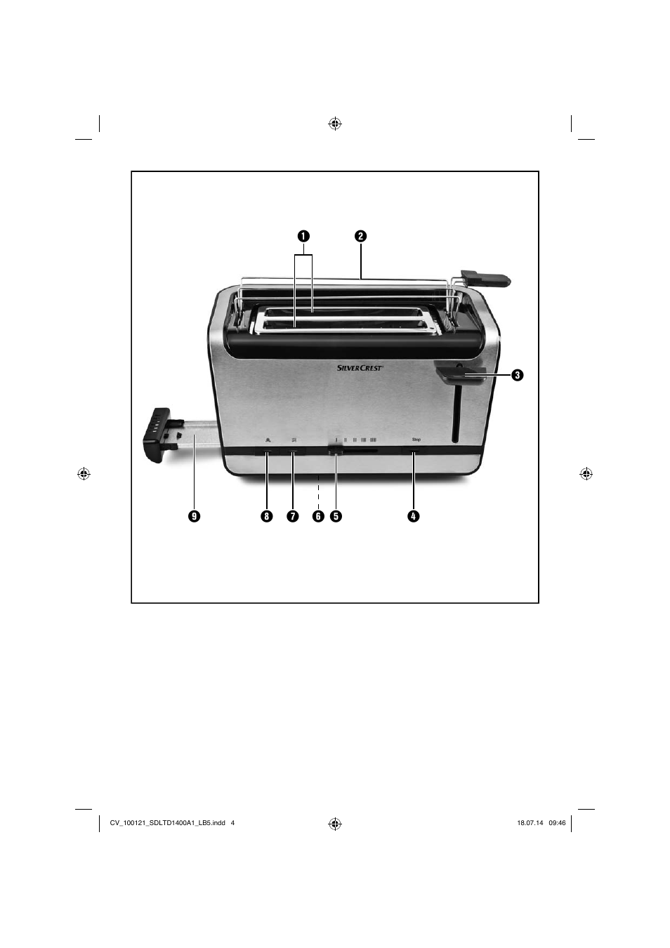 Silvercrest SDLTD 1400 A1 User Manual | Page 3 / 40