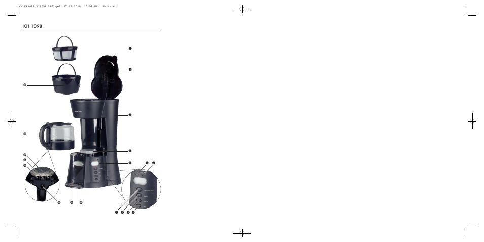 Kh 1098 | Silvercrest KH 1098 User Manual | Page 2 / 42