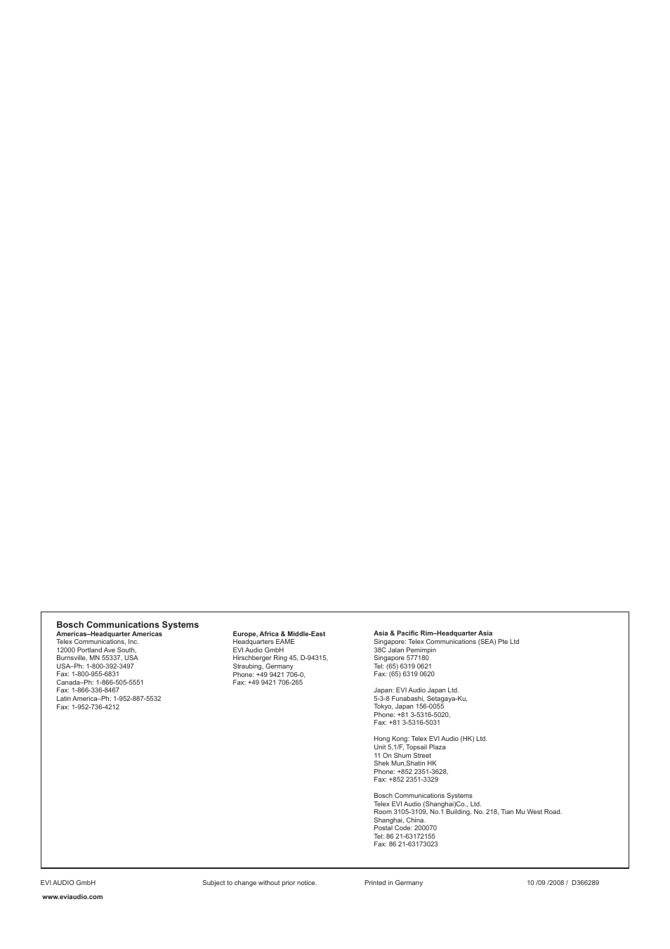 Dynacord VL 152 User Manual | Page 6 / 6