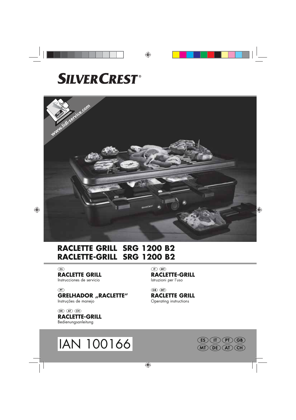 Silvercrest SRG 1200 B2 User Manual | 54 pages