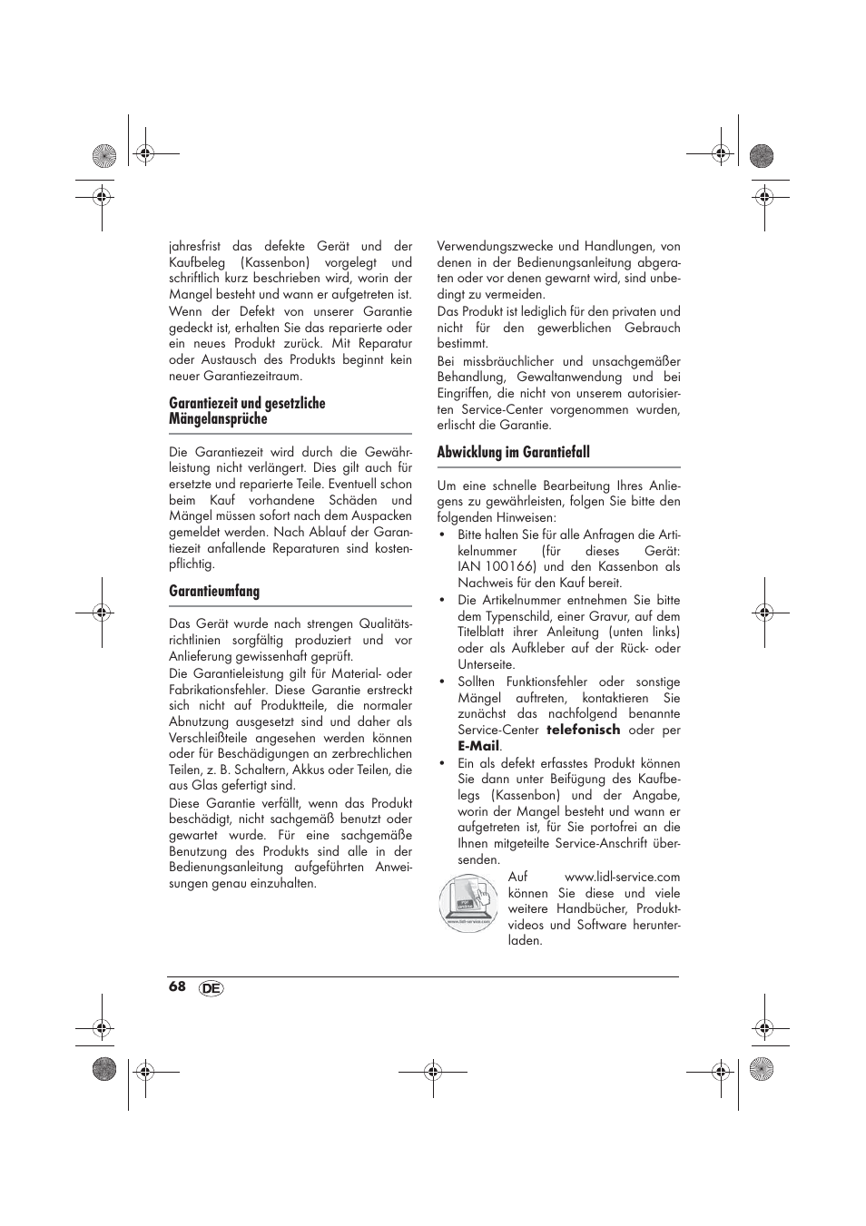Silvercrest SRG 1200 B2 User Manual | Page 70 / 74
