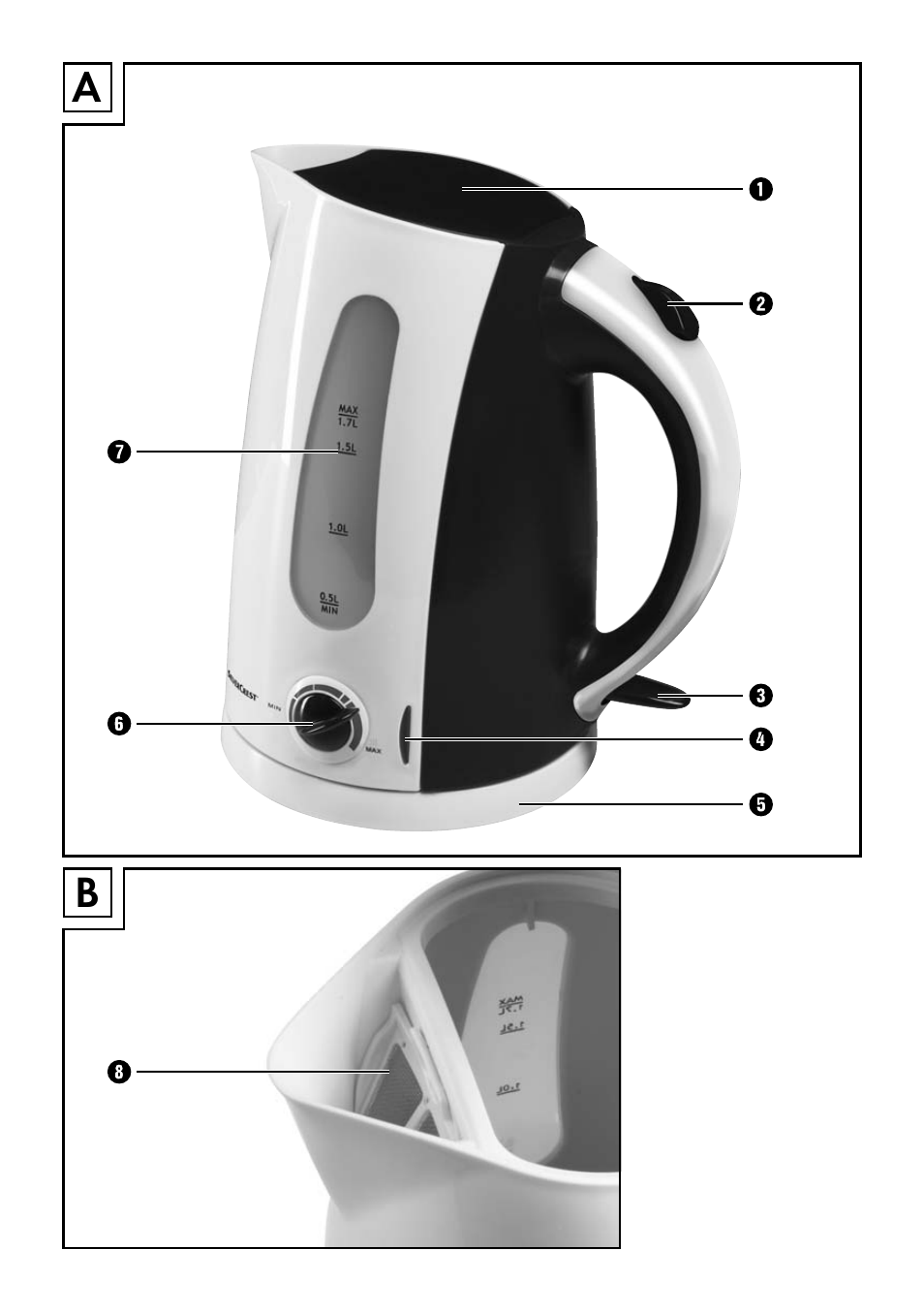 Silvercrest SWKT 3000 A1 User Manual | Page 3 / 45