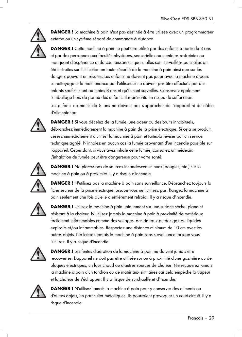 Silvercrest SBB 850 B1 User Manual | Page 31 / 100