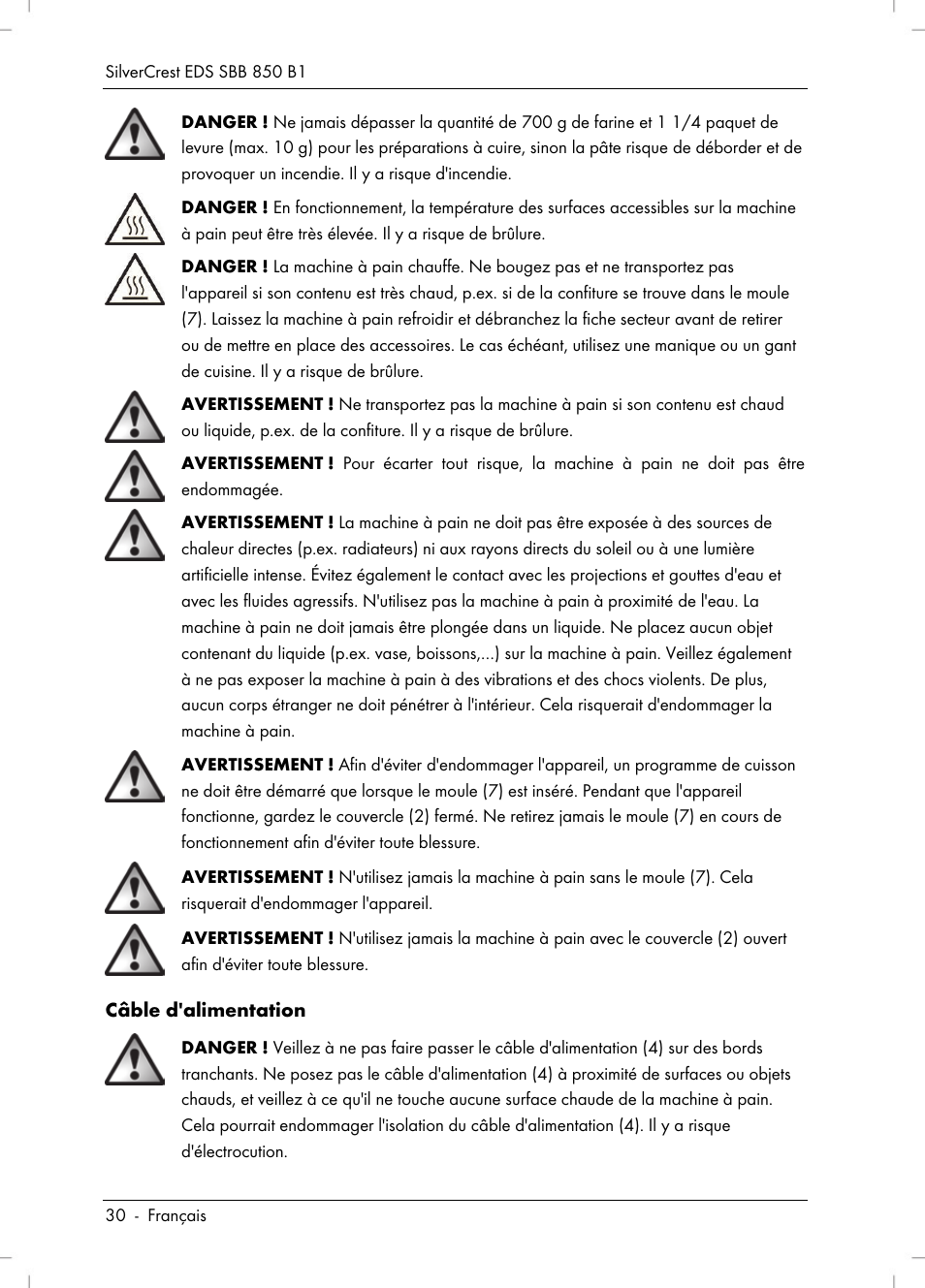 Silvercrest SBB 850 B1 User Manual | Page 32 / 100