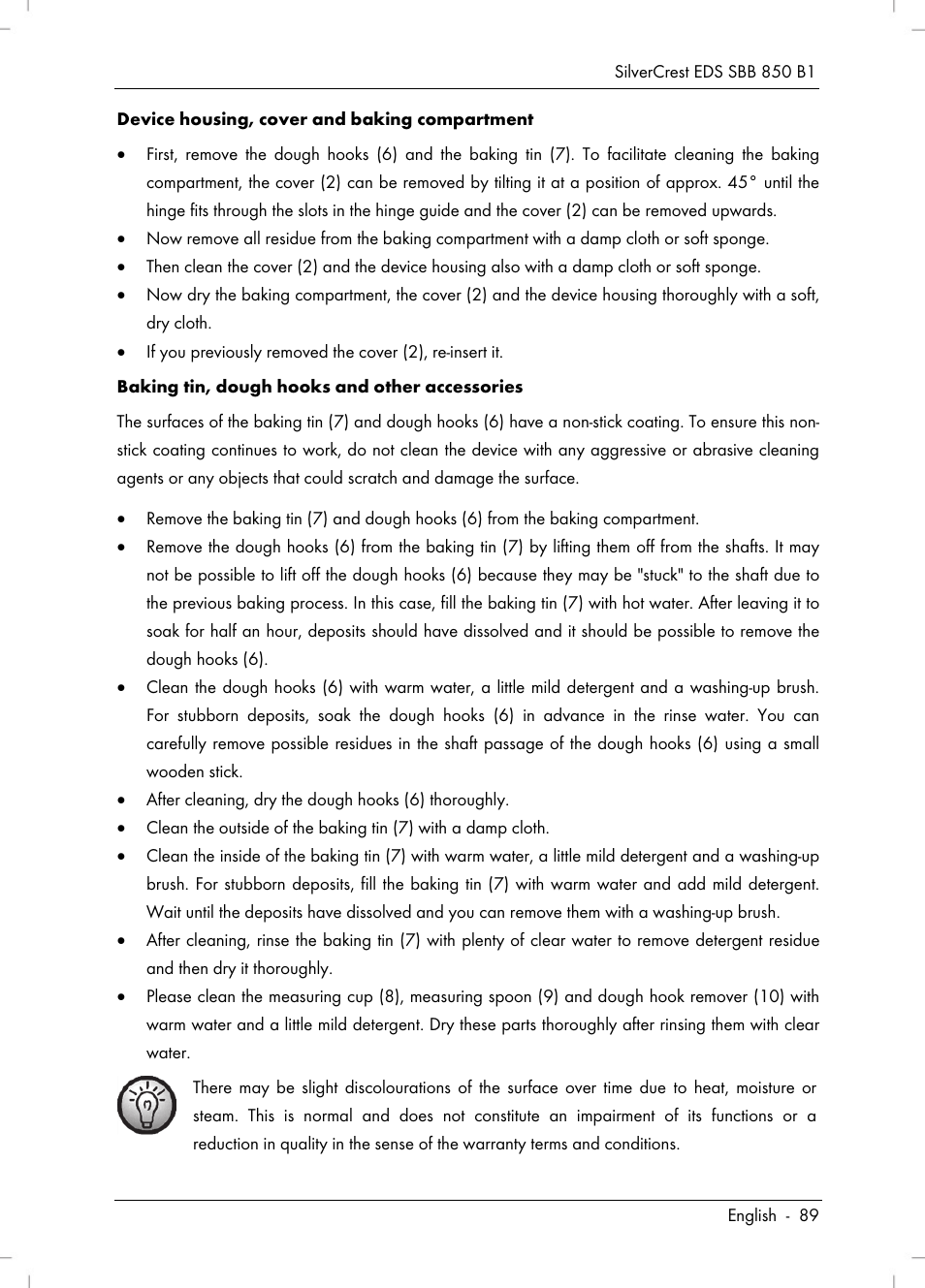 Silvercrest SBB 850 B1 User Manual | Page 91 / 100