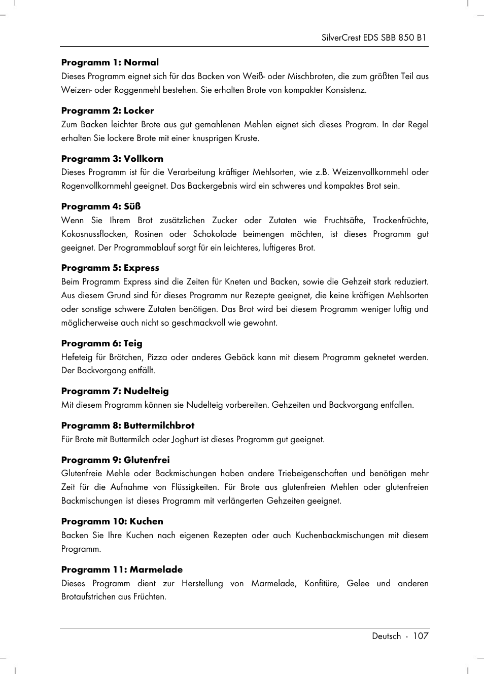 Silvercrest SBB 850 B1 User Manual | Page 109 / 124