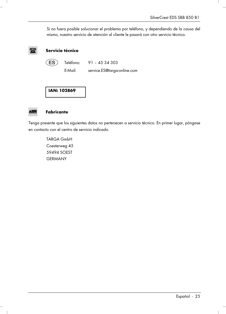 Silvercrest SBB 850 B1 User Manual | Page 27 / 124