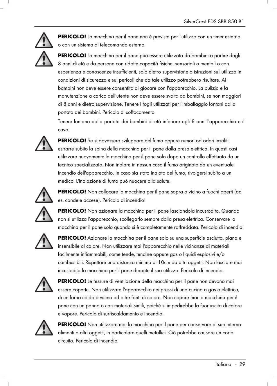 Silvercrest SBB 850 B1 User Manual | Page 31 / 124