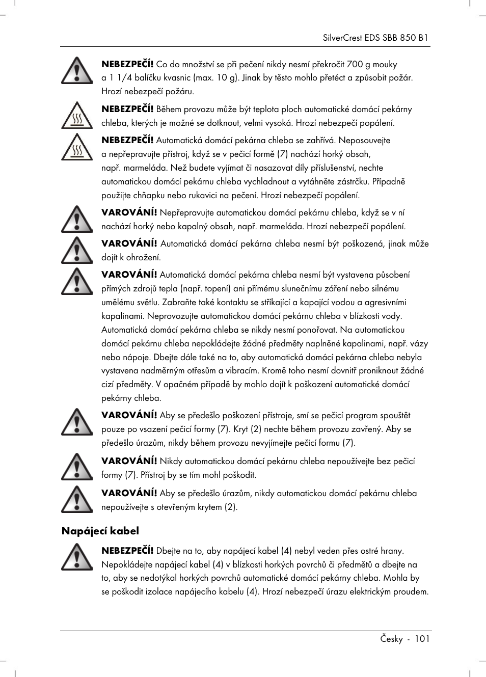 Silvercrest SBB 850 B1 User Manual | Page 103 / 172