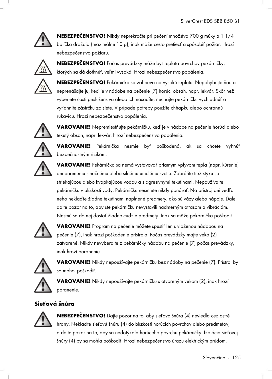 Silvercrest SBB 850 B1 User Manual | Page 127 / 172
