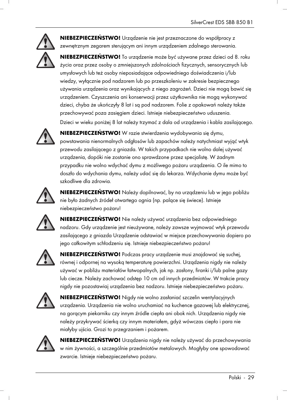 Silvercrest SBB 850 B1 User Manual | Page 31 / 172
