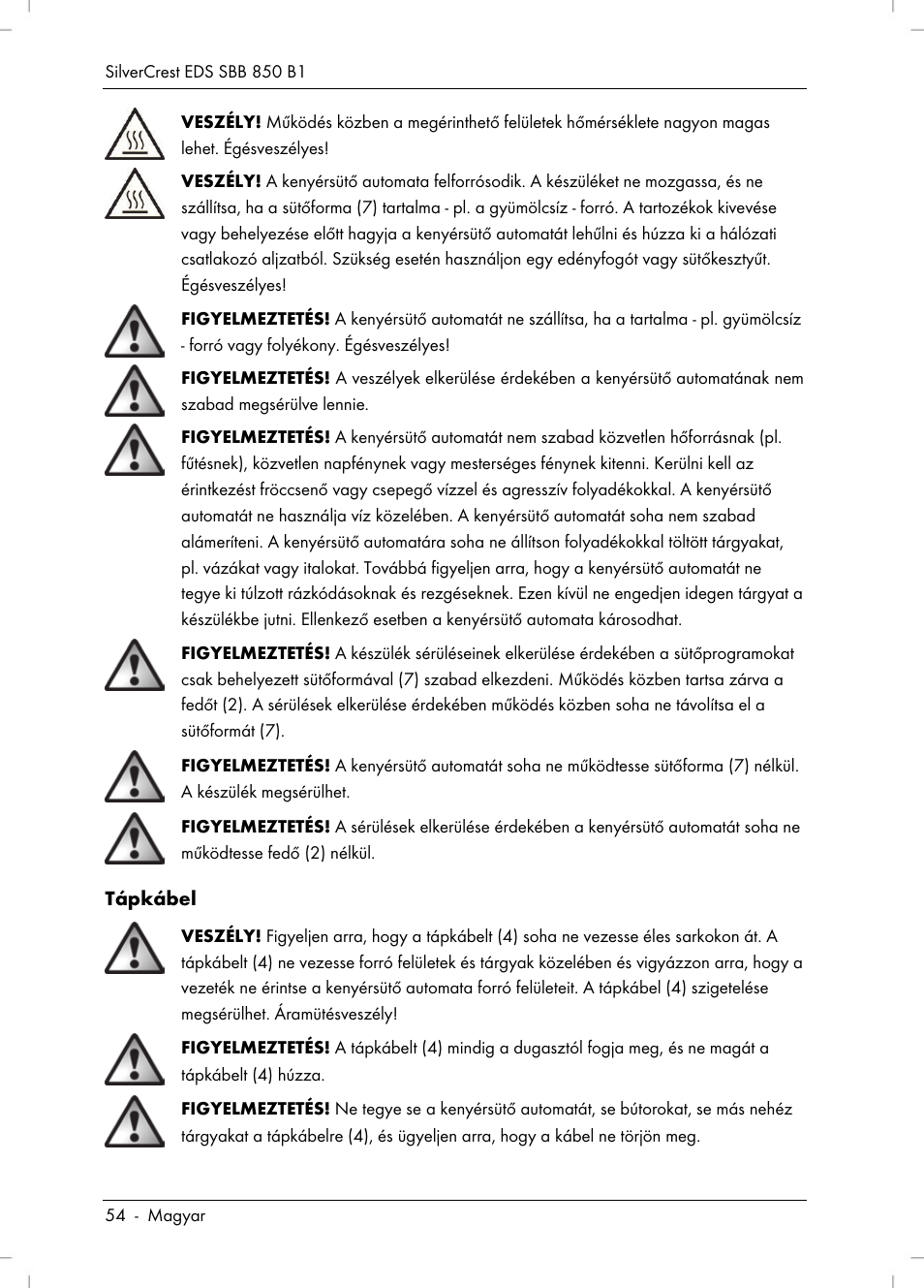 Silvercrest SBB 850 B1 User Manual | Page 56 / 172