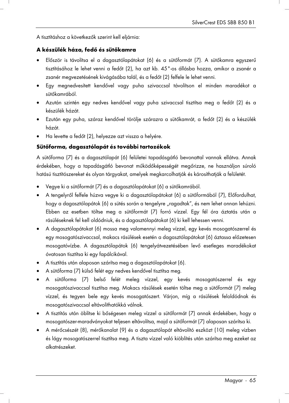 Silvercrest SBB 850 B1 User Manual | Page 67 / 172