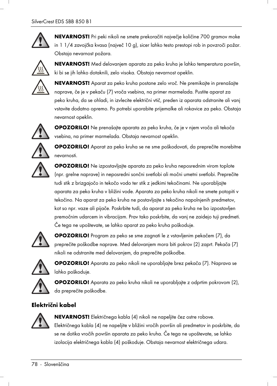 Silvercrest SBB 850 B1 User Manual | Page 80 / 172