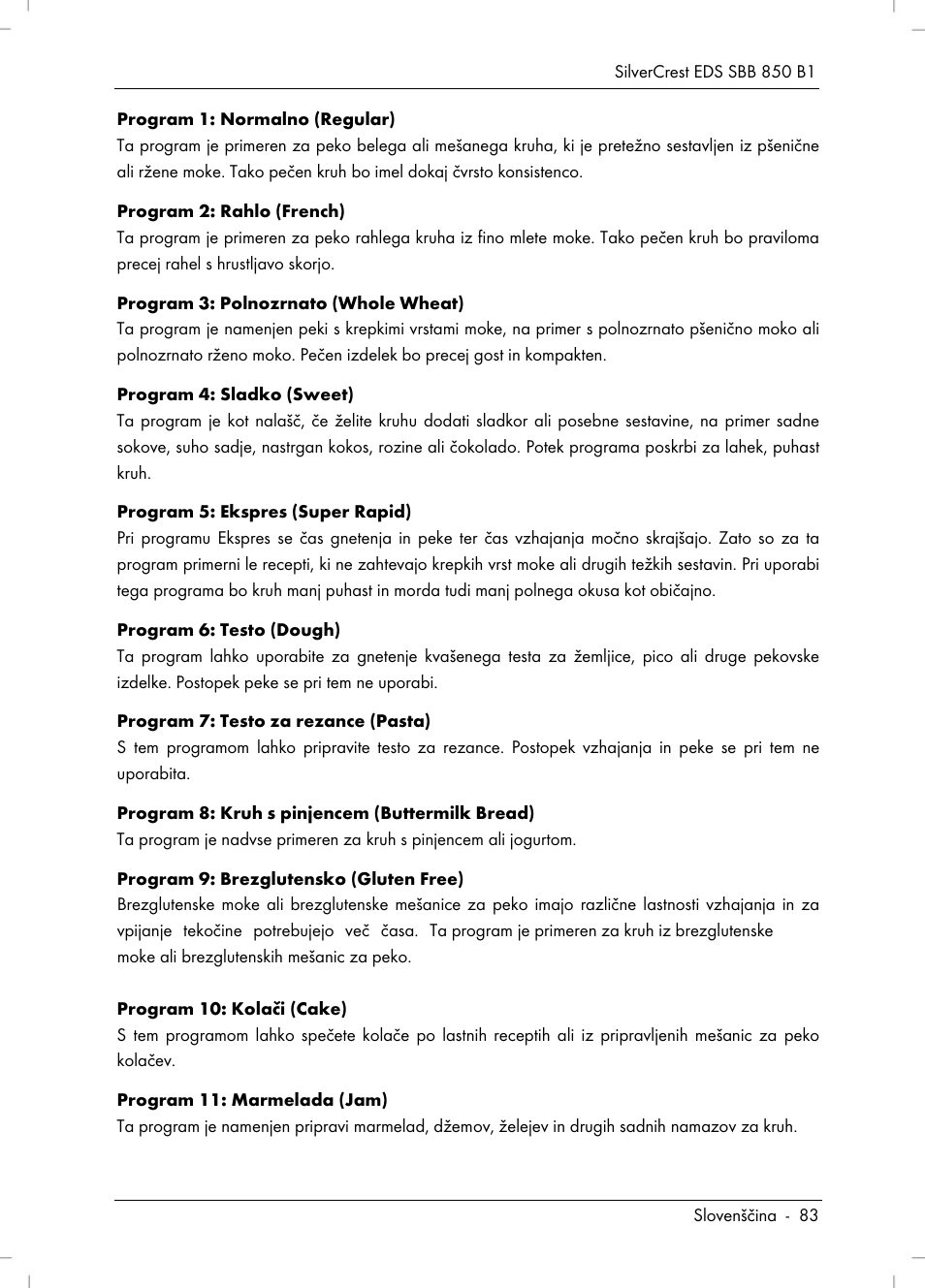 Silvercrest SBB 850 B1 User Manual | Page 85 / 172