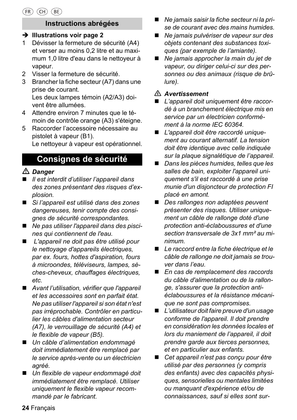 Consignes de sécurité | Silvercrest SDR 1500 A1 User Manual | Page 24 / 80