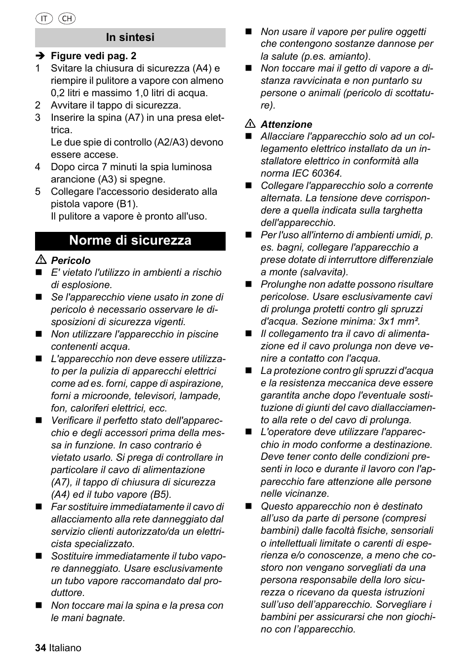 Norme di sicurezza | Silvercrest SDR 1500 A1 User Manual | Page 34 / 80