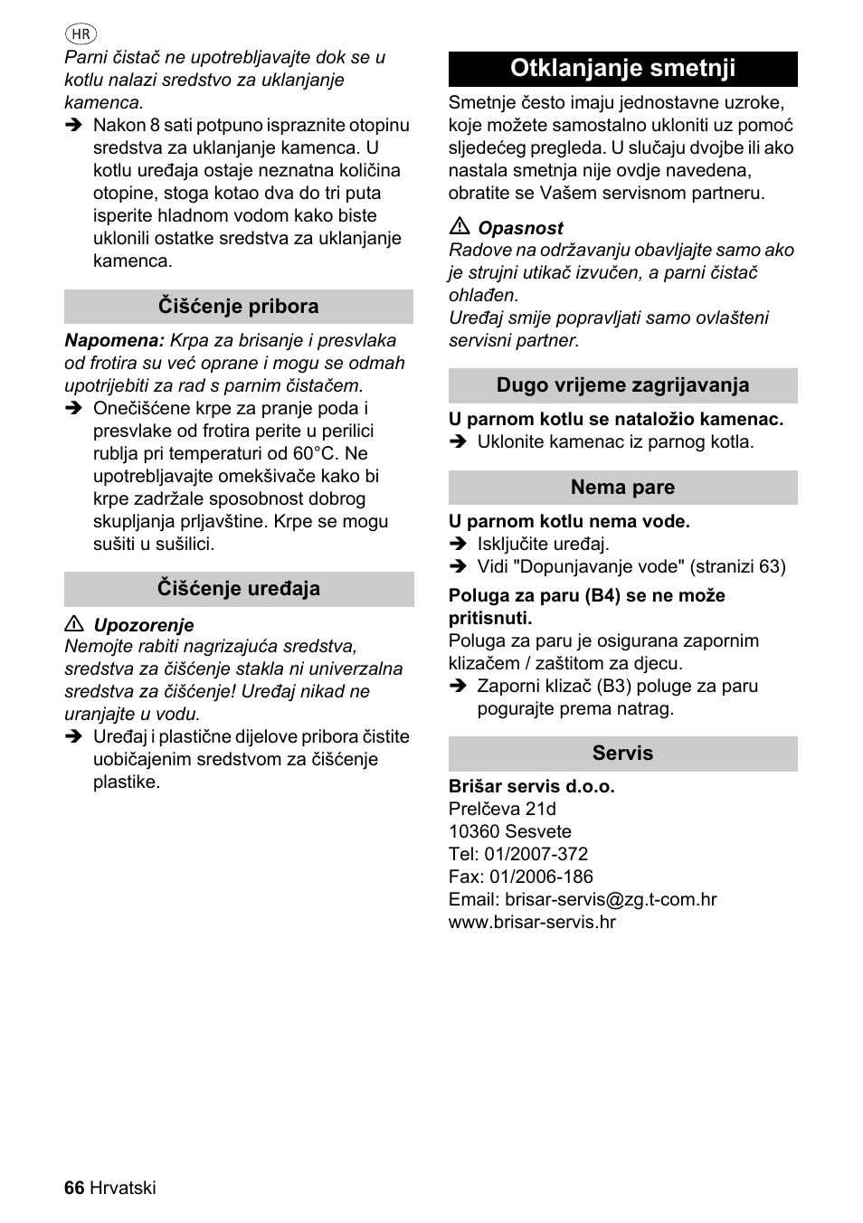 Otklanjanje smetnji | Silvercrest SDR 1500 A1 User Manual | Page 66 / 80