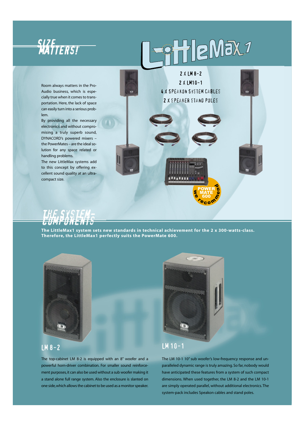 Dynacord LITTLEMAX User Manual | Page 2 / 4