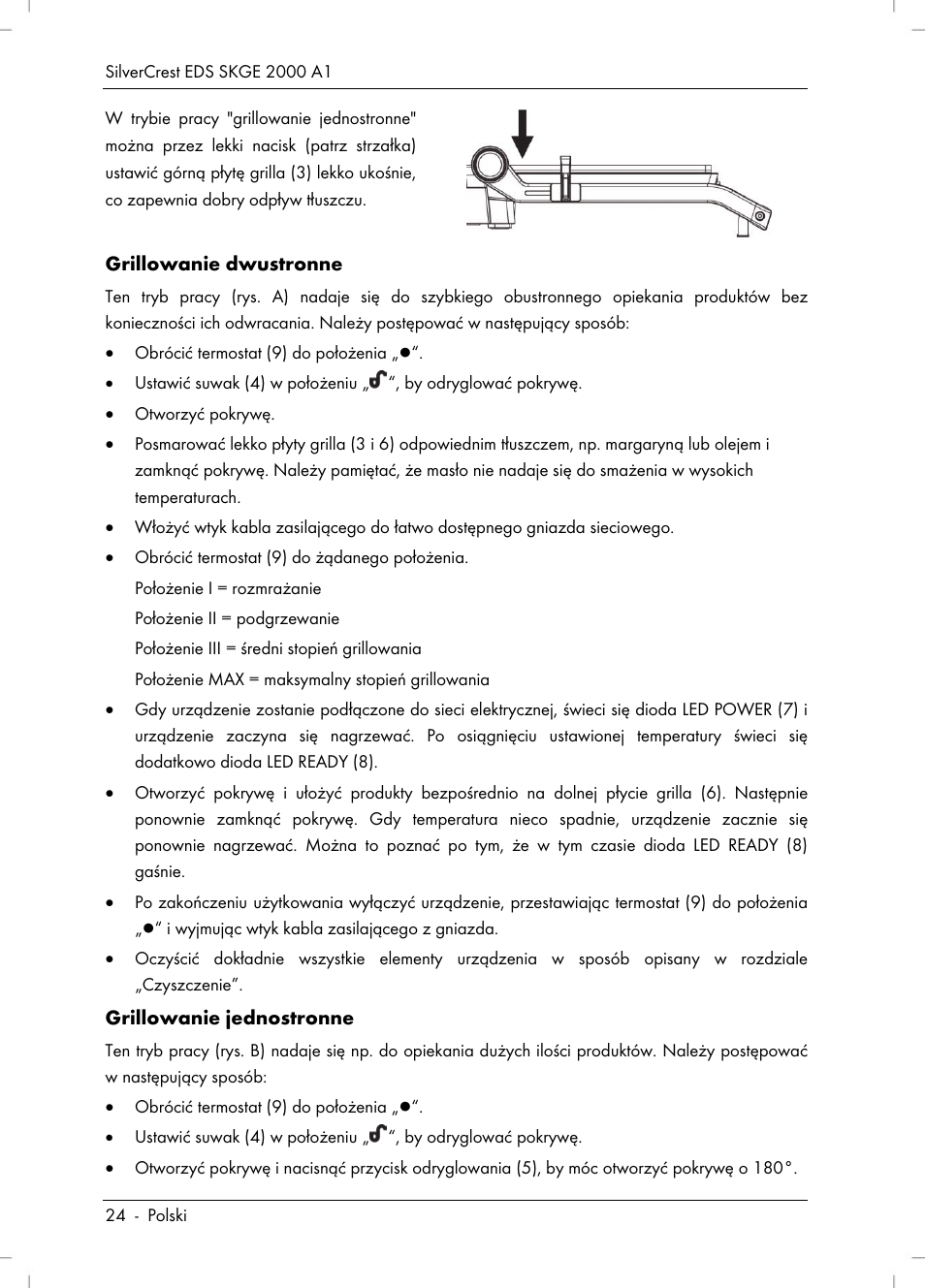 Silvercrest SKGE 2000 A1 User Manual | Page 26 / 100