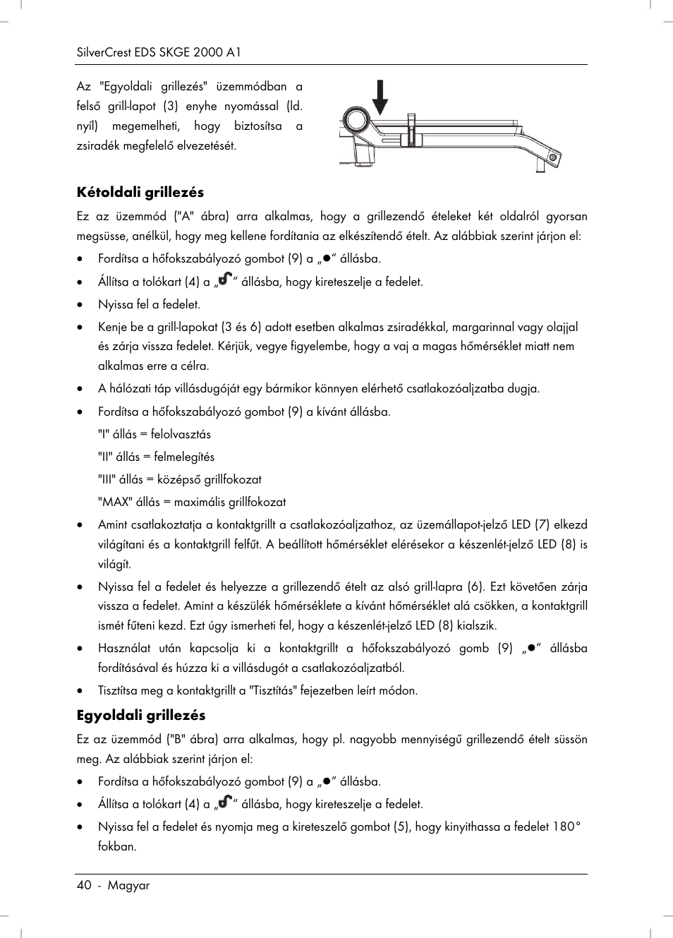 Silvercrest SKGE 2000 A1 User Manual | Page 42 / 100