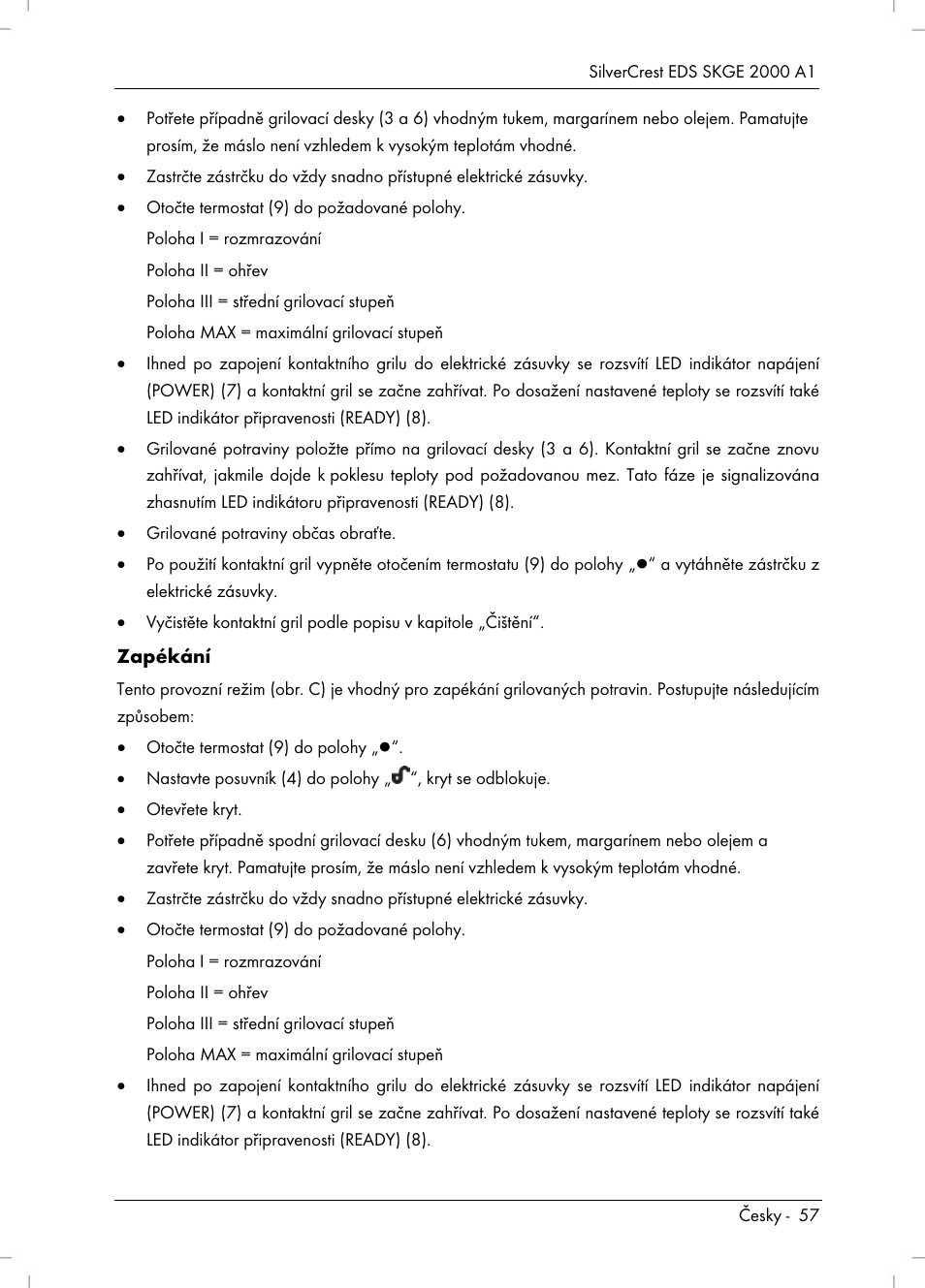 Silvercrest SKGE 2000 A1 User Manual | Page 59 / 100