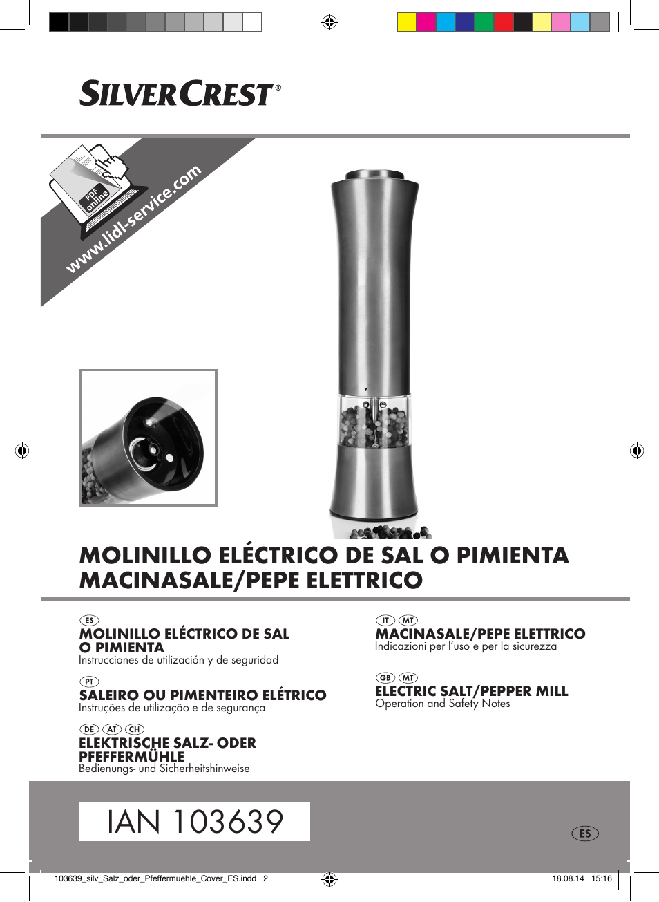 Silvercrest Z31738/Z31738A/ Z31738B/Z31738C User Manual | 28 pages