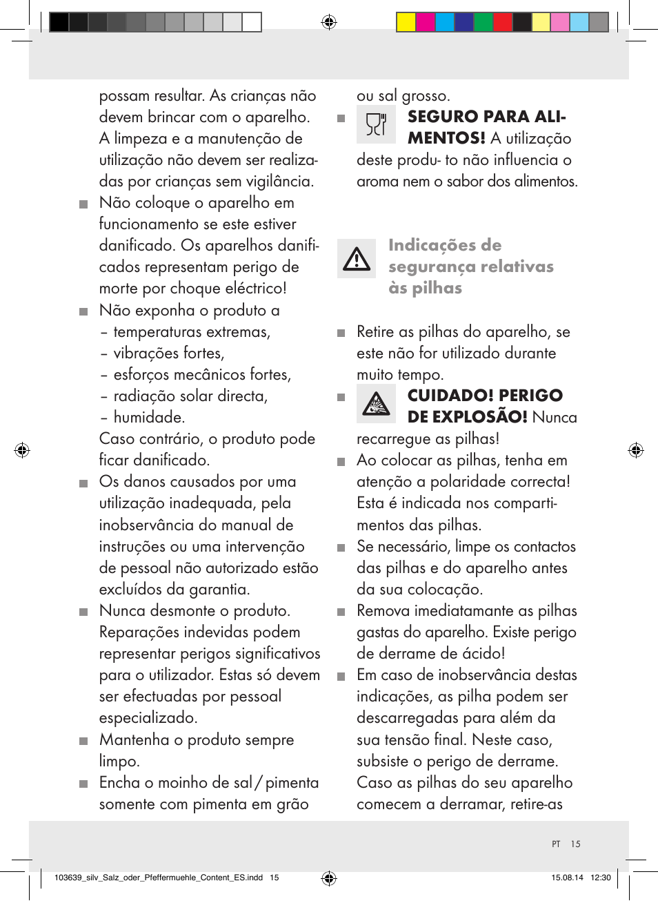 Silvercrest Z31738/Z31738A/ Z31738B/Z31738C User Manual | Page 15 / 28