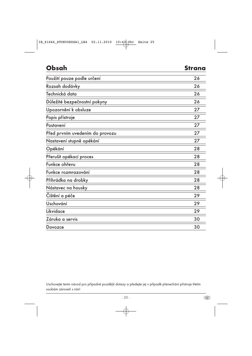 Silvercrest STO 800 EDS A1 User Manual | Page 27 / 38