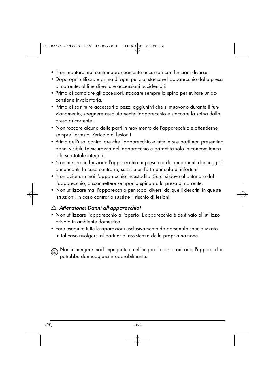 Silvercrest SHM 300 B1 User Manual | Page 15 / 43