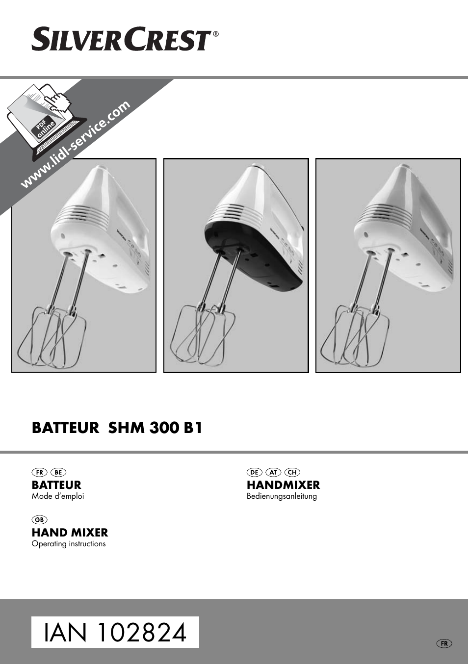 Silvercrest SHM 300 B1 User Manual | 27 pages