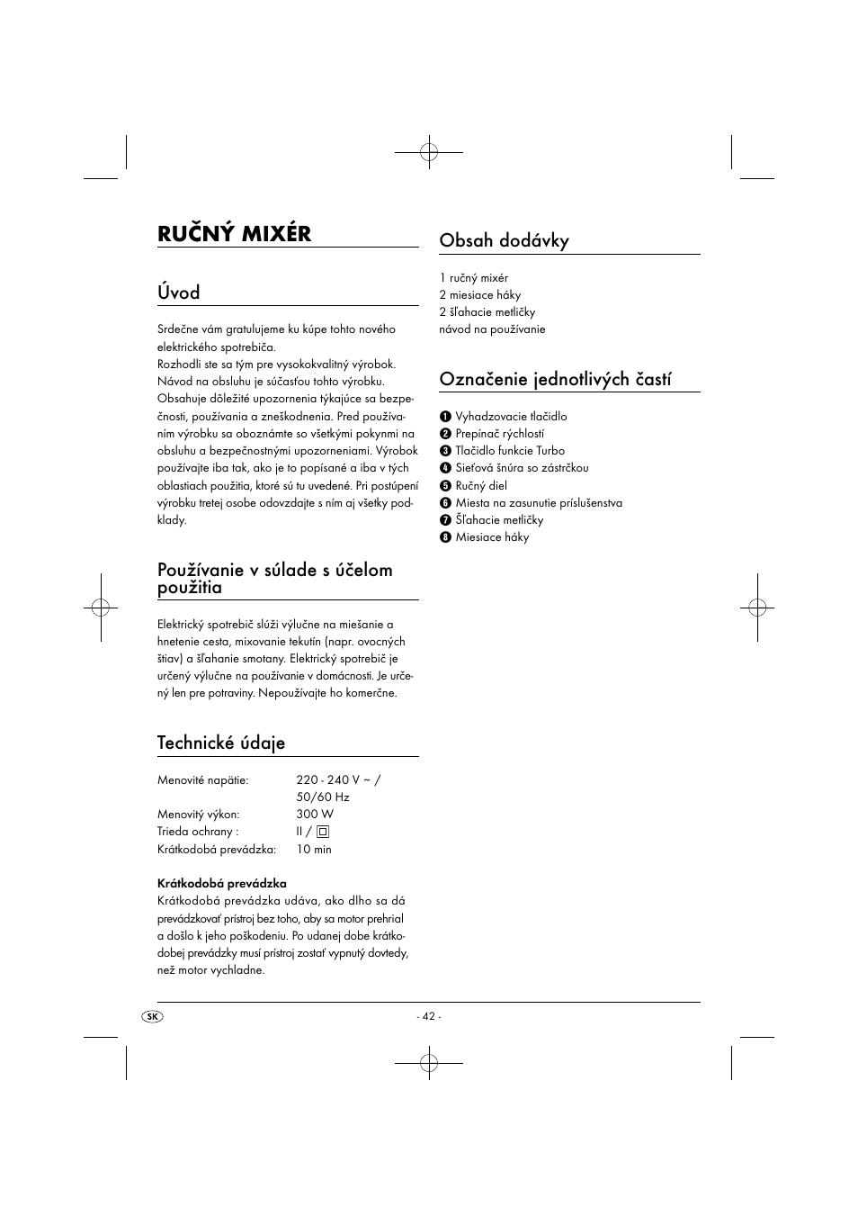 Silvercrest SHM 300 B1 User Manual | Page 45 / 59