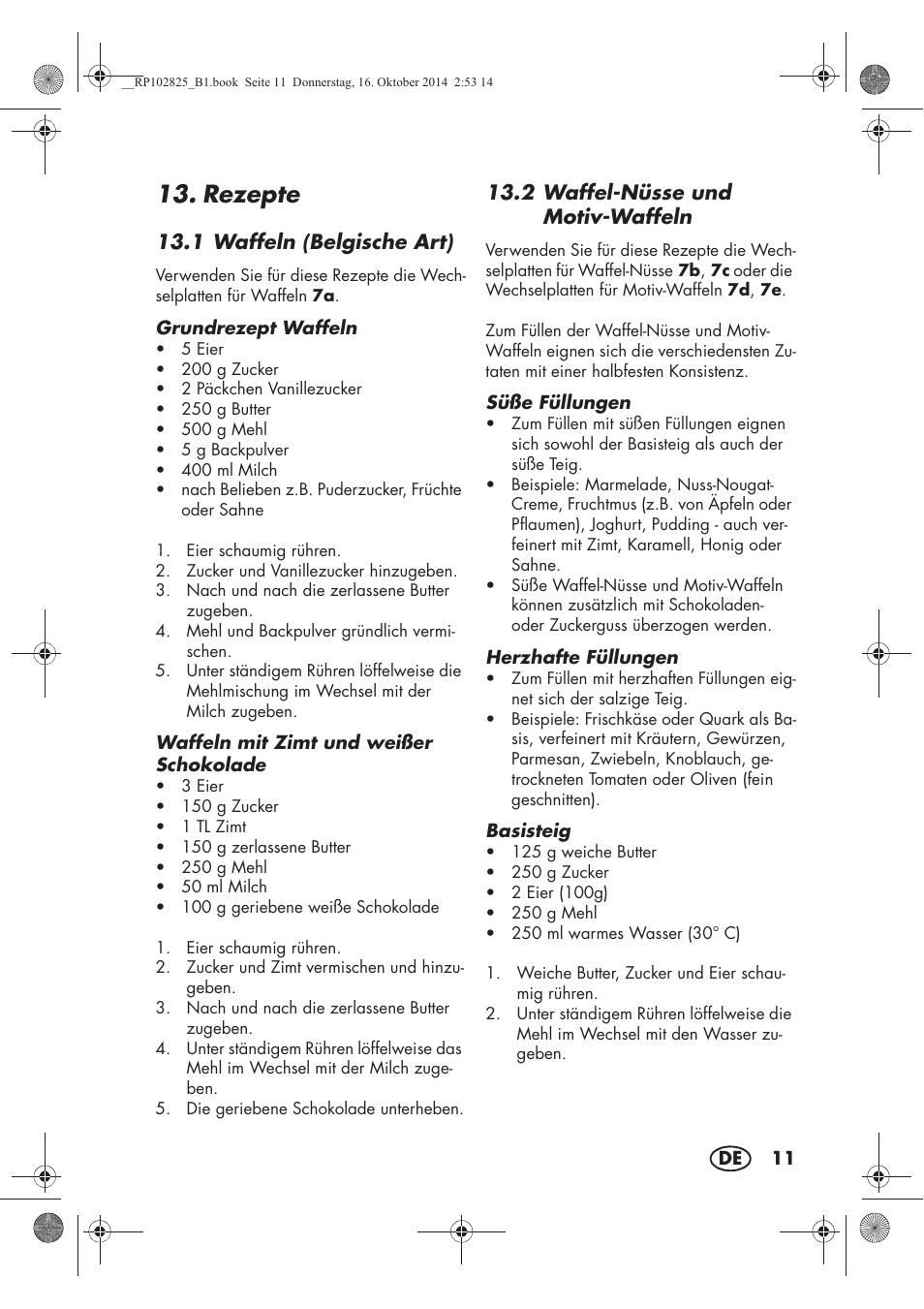 Rezepte | Silvercrest SWEW 750 B2 User Manual | Page 13 / 54
