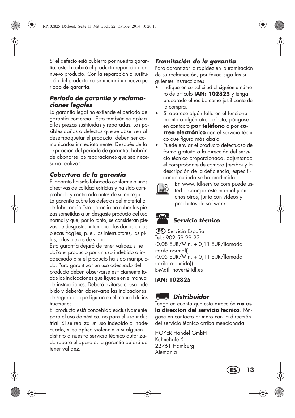Silvercrest SWEW 750 B2 User Manual | Page 15 / 66