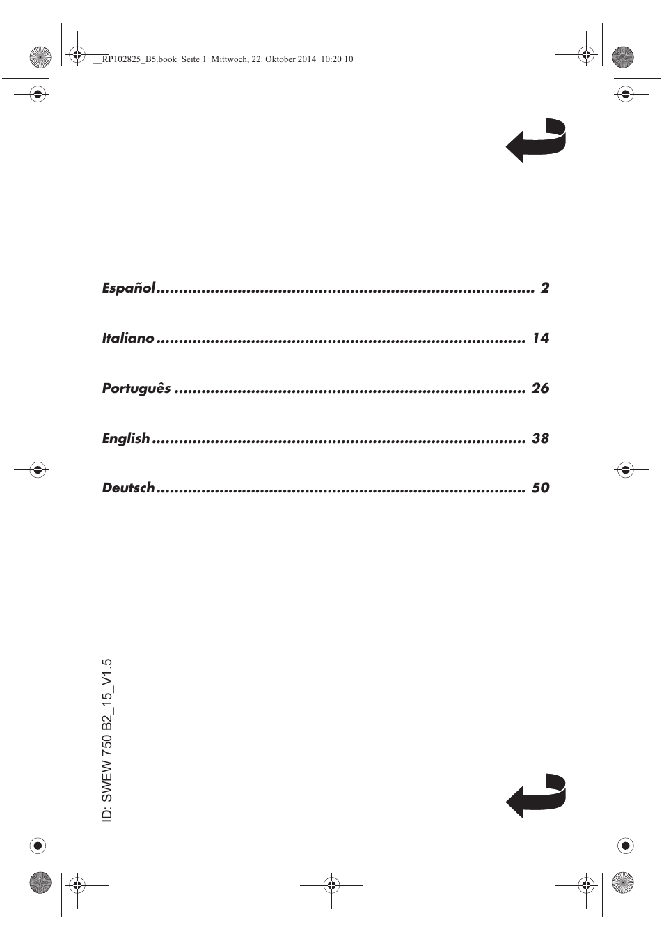 Silvercrest SWEW 750 B2 User Manual | Page 2 / 66