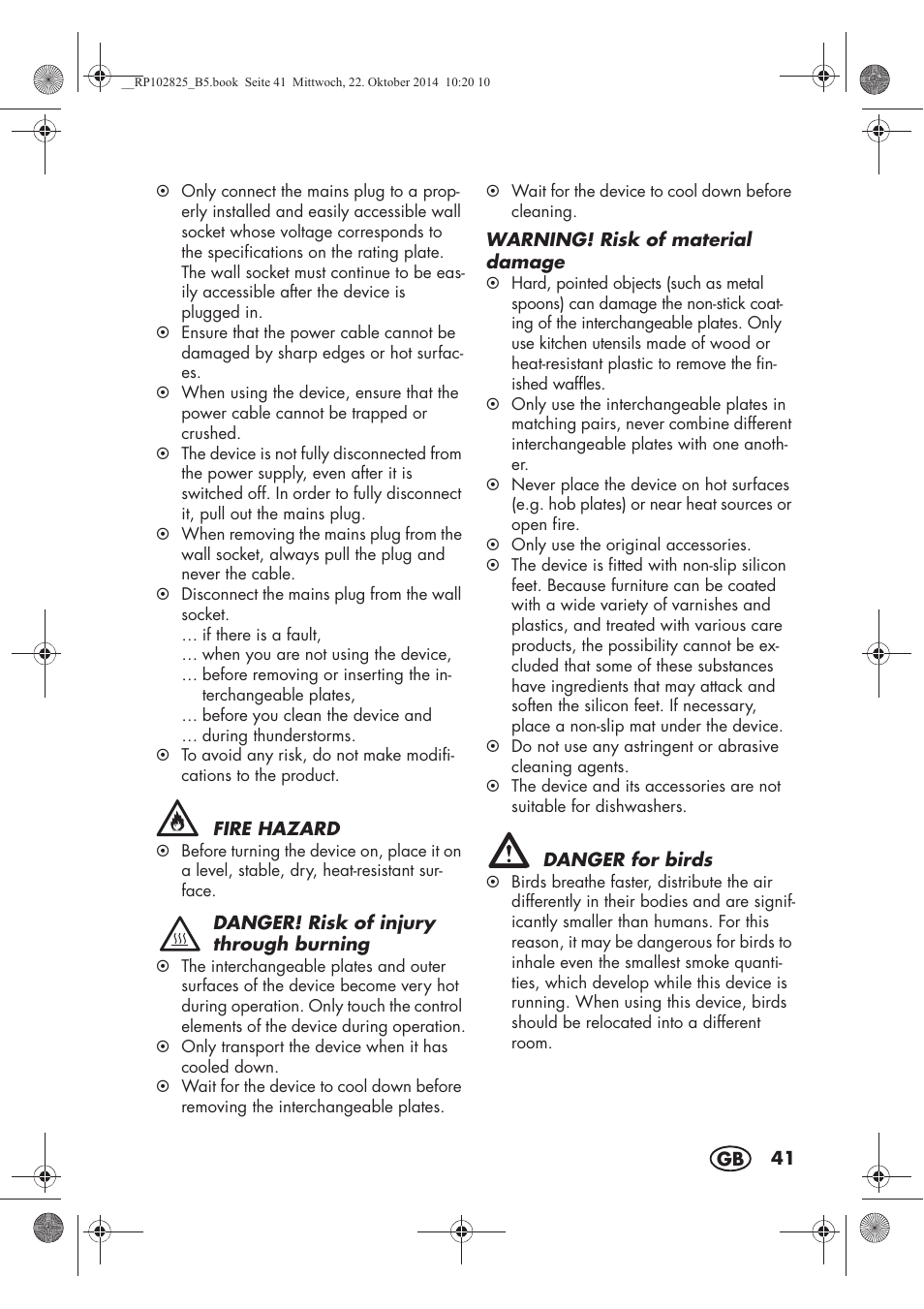Silvercrest SWEW 750 B2 User Manual | Page 43 / 66