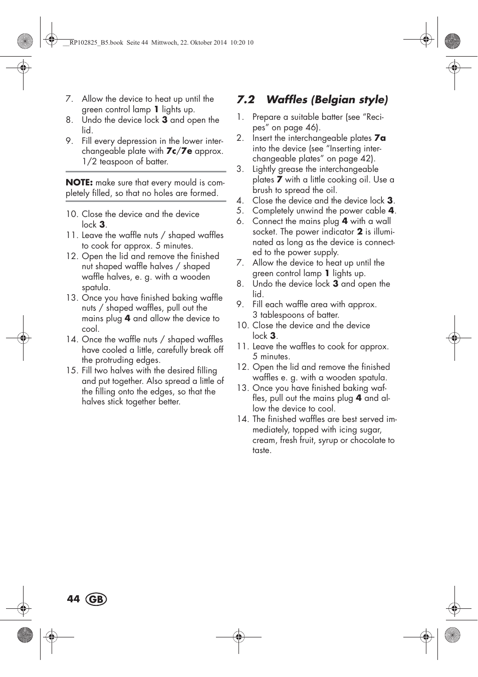 Silvercrest SWEW 750 B2 User Manual | Page 46 / 66