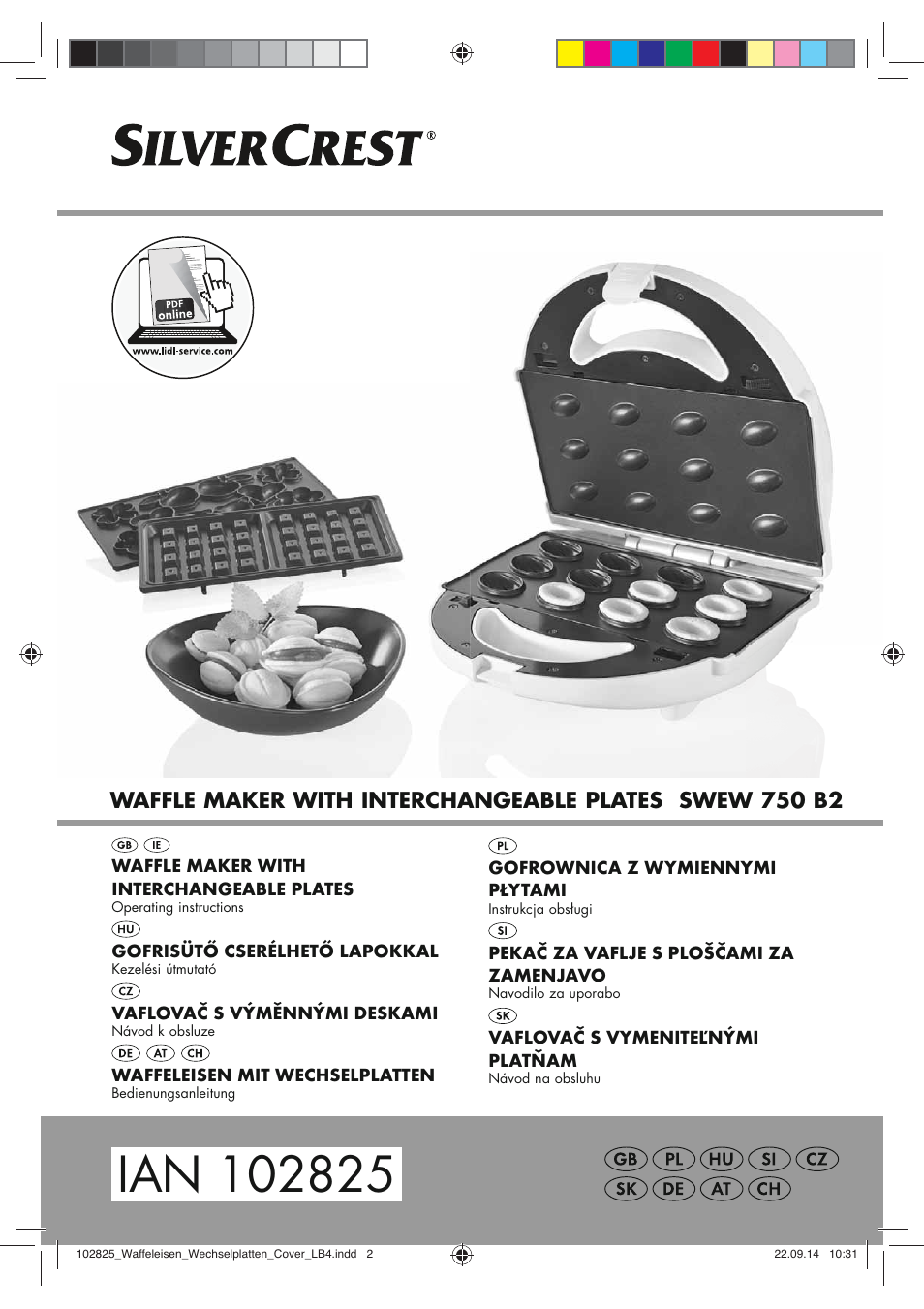 Silvercrest SWEW 750 B2 User Manual | 90 pages