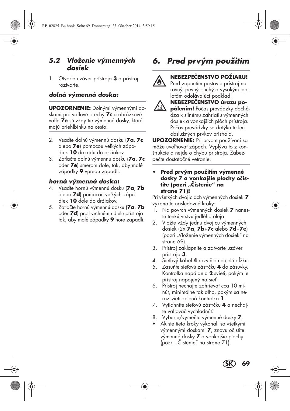 Pred prvým použitím | Silvercrest SWEW 750 B2 User Manual | Page 71 / 90