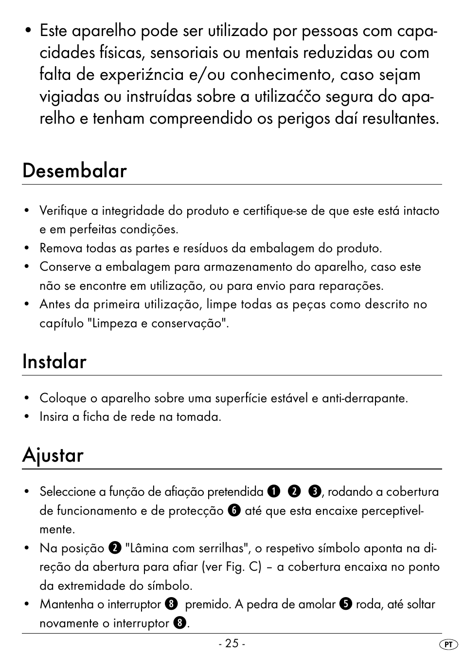 Desembalar, Instalar, Ajustar | Silvercrest SEAS 20 A1 User Manual | Page 28 / 54