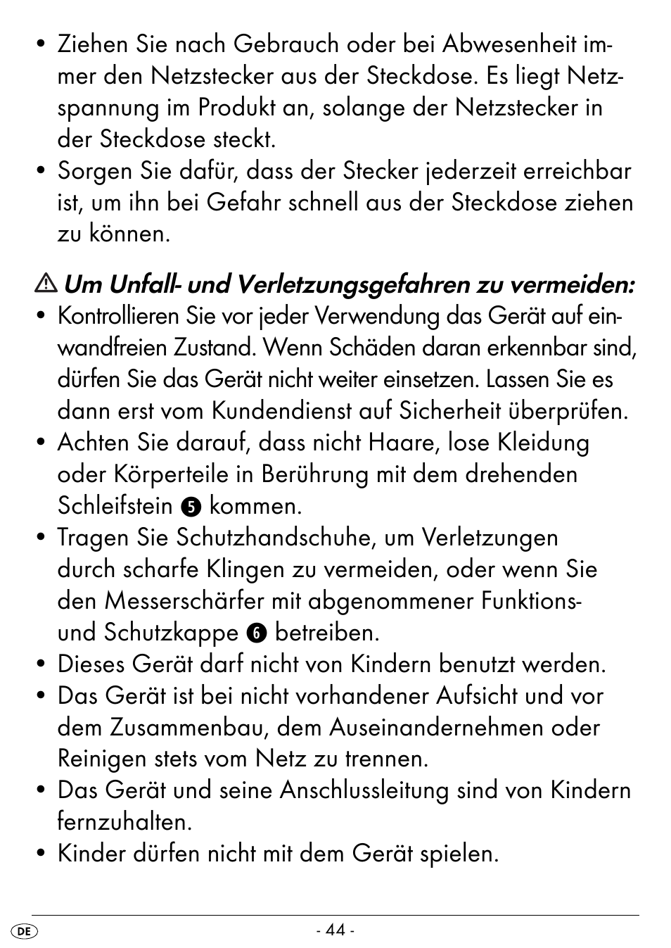 Silvercrest SEAS 20 A1 User Manual | Page 47 / 54